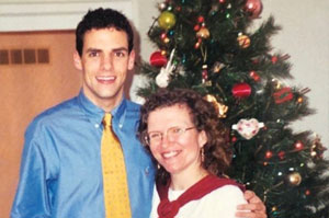 Christopher Leahy and Becky Woods