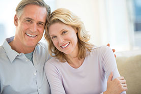 Photo of a couple smiling. Link to Gifts of Cash, Checks, and Credit Cards.